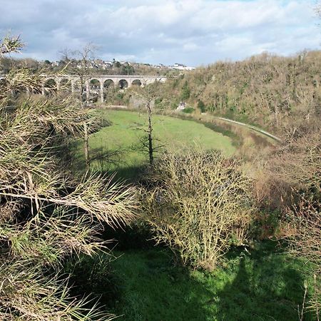 O Bois Dormant- Studio Vue Rance River Et Viaduc De Dinan Lanvallay Dış mekan fotoğraf